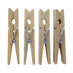 Clothes Pegs 24pc Wood/Birch
